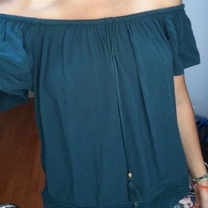 Aeropostale off the shoulder blouse